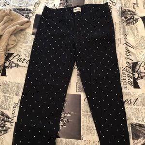 Polka dot pixie pants size 6